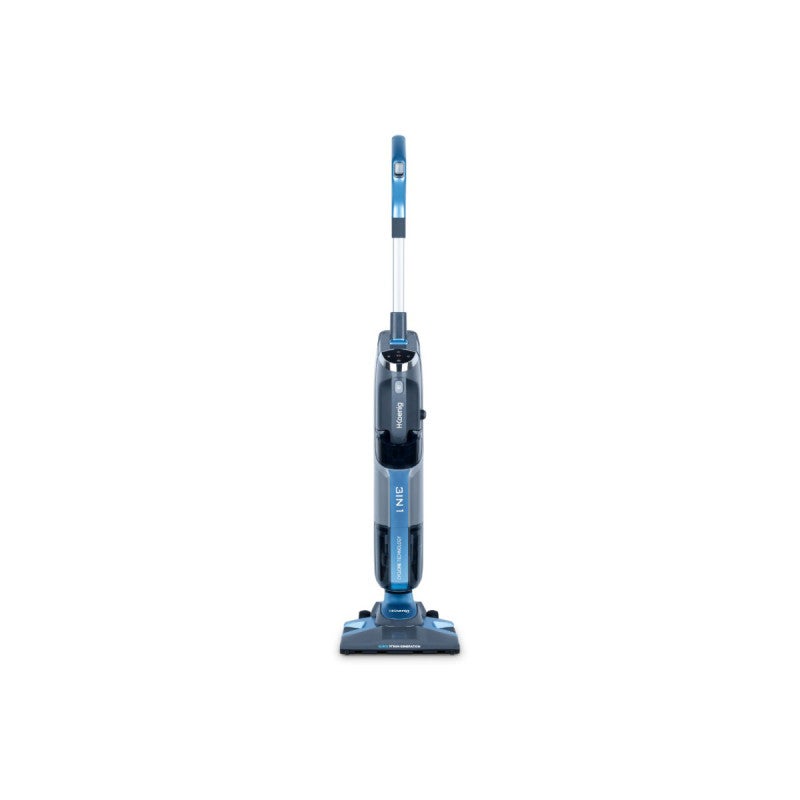 H.Koenig ARYA600 Aspirateur Vapeur 3-en-1 1800W – Balai Nettoyeur Vapeur 4 Bars, Sans Sac Cyclonique, 3 Niveaux Vapeur, Tous Sols