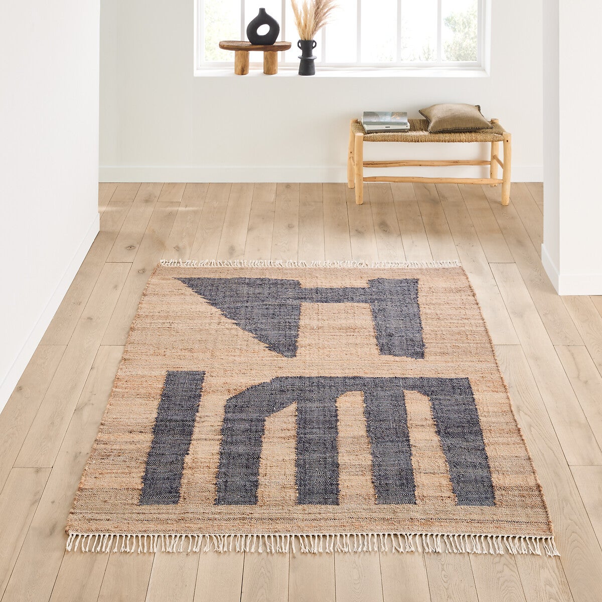 Krémově černý koberec Mint Rugs Todra, 20 x 70 cm | Bonami