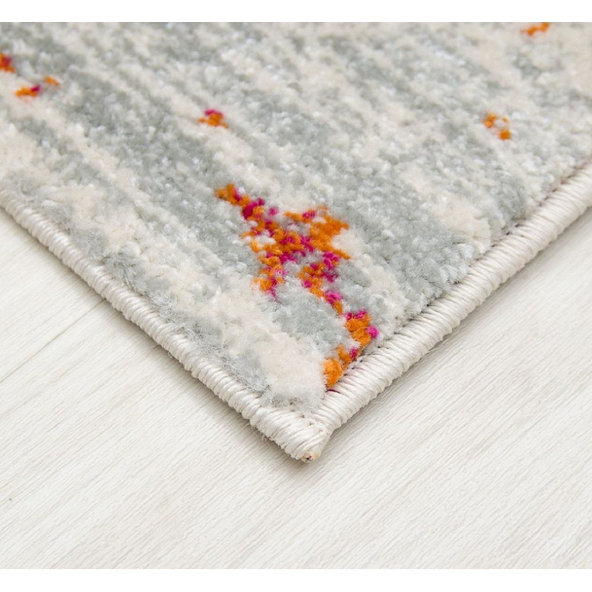 Tapis moderne tissé plat à motifs mosaique AVON 160x230 cm - 4