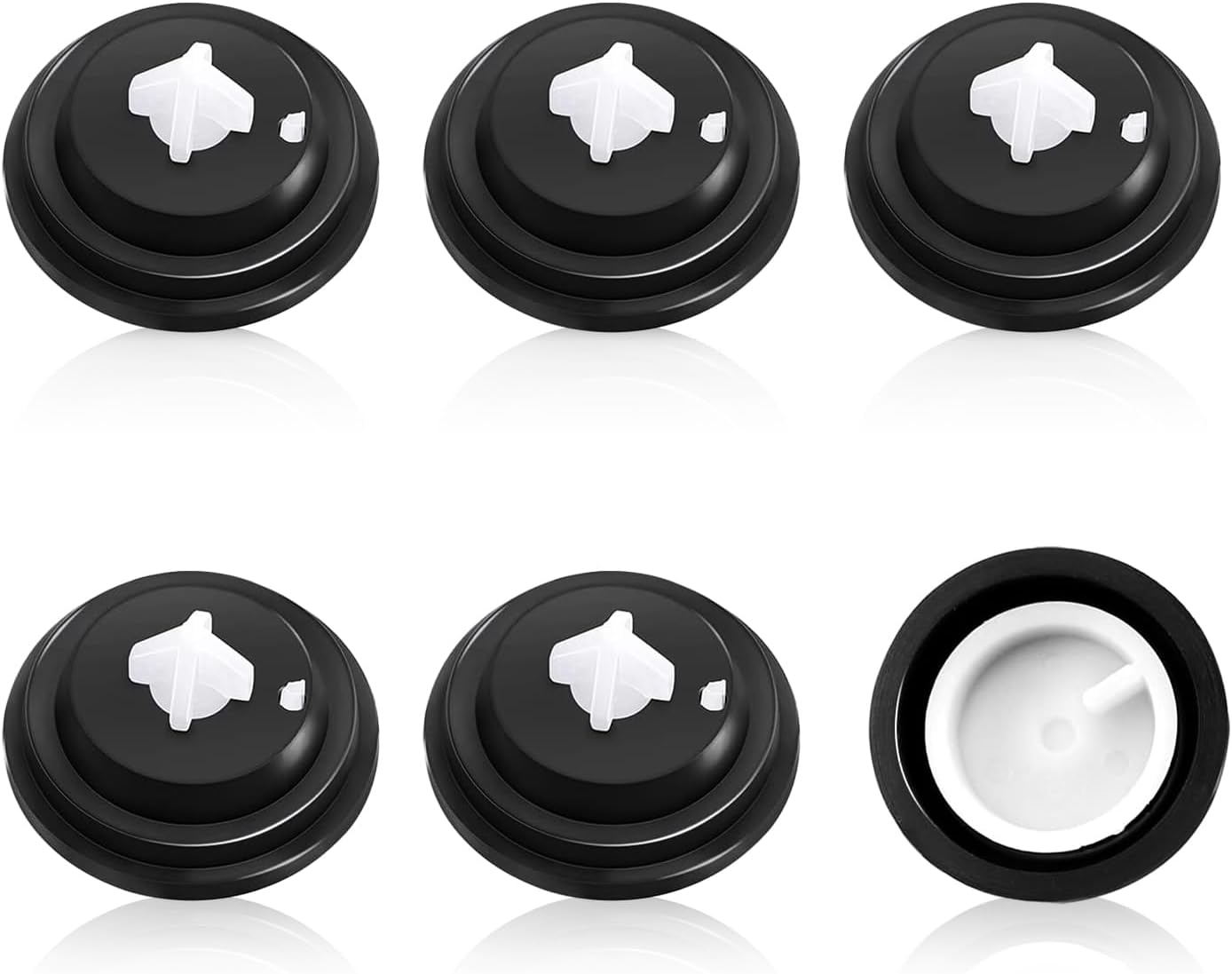 Pływająca uszczelka membranowa do toalety do konserwacji spłuczki, 6 szt.