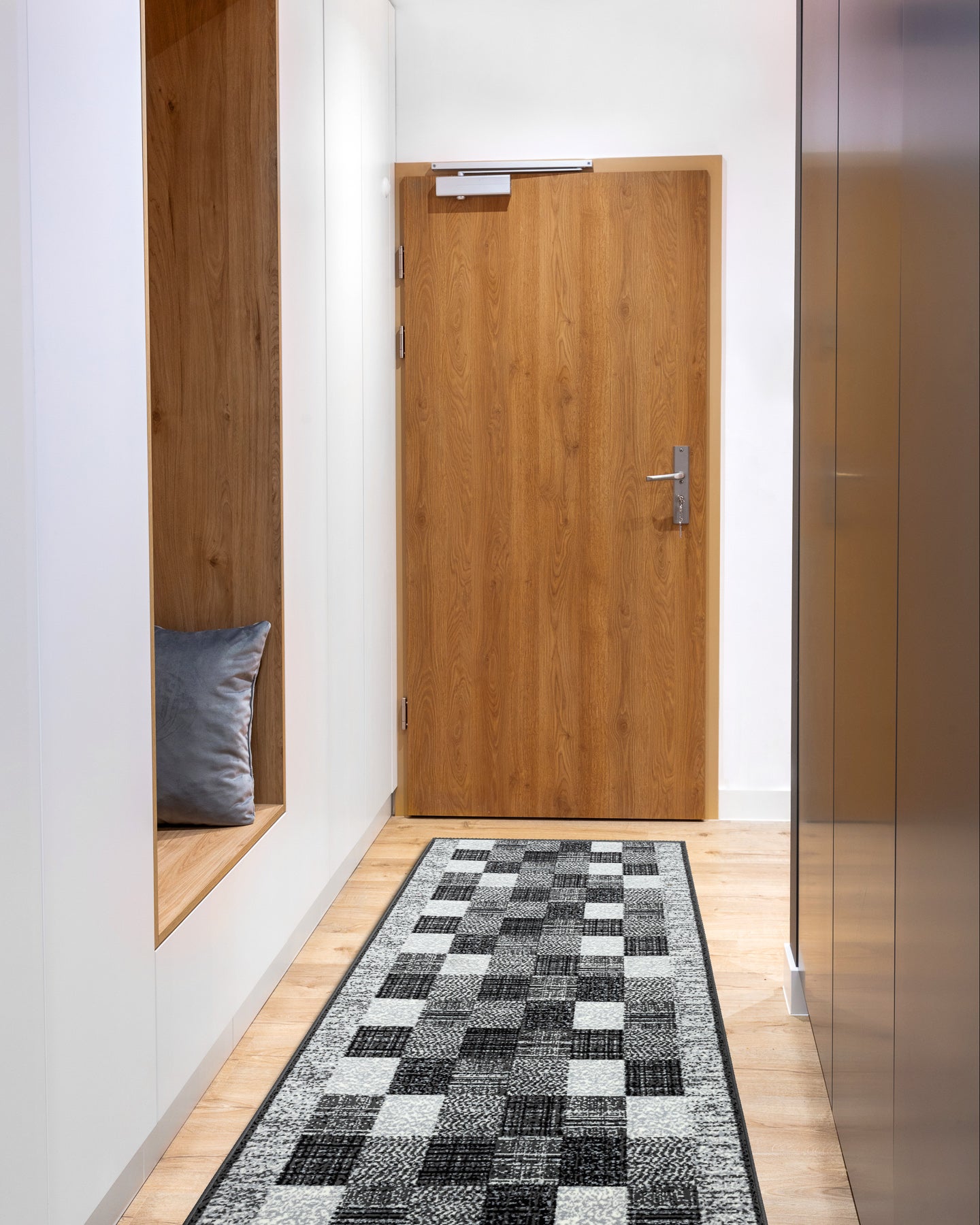 CHODNIK BCF RAFIA szary 80 cm 80x820 cm - 4