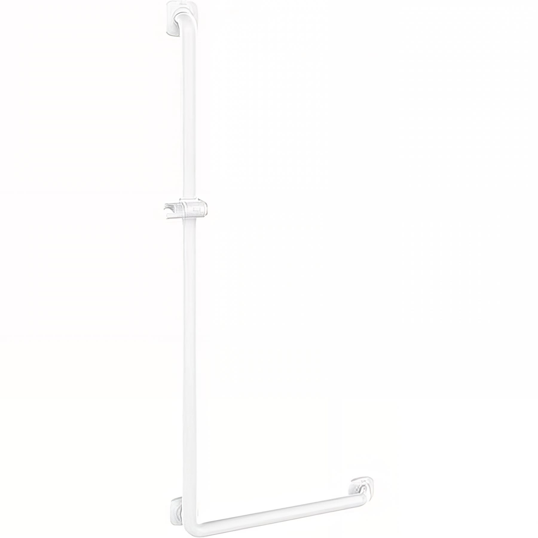 Barre PMR D'appui Normes Handicapé Gamme PRO PELLET Coudée En L Droite 826 X 1276 Mm Ergolife Nylon Blanc 38x25mm 90722326 Barre PMR D'appui Normes Handicapé Gamme PRO PELLET Coudée En L Droite 826 X 1276 Mm Ergolife Nylon Blanc 38x25mm 90722326