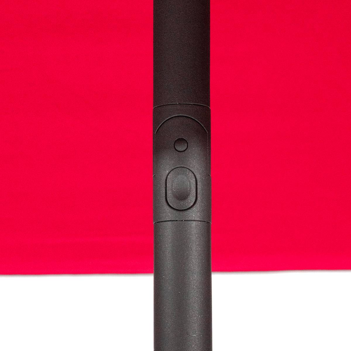 Parasol droit carré Soya Grenade - Hespéride - 4