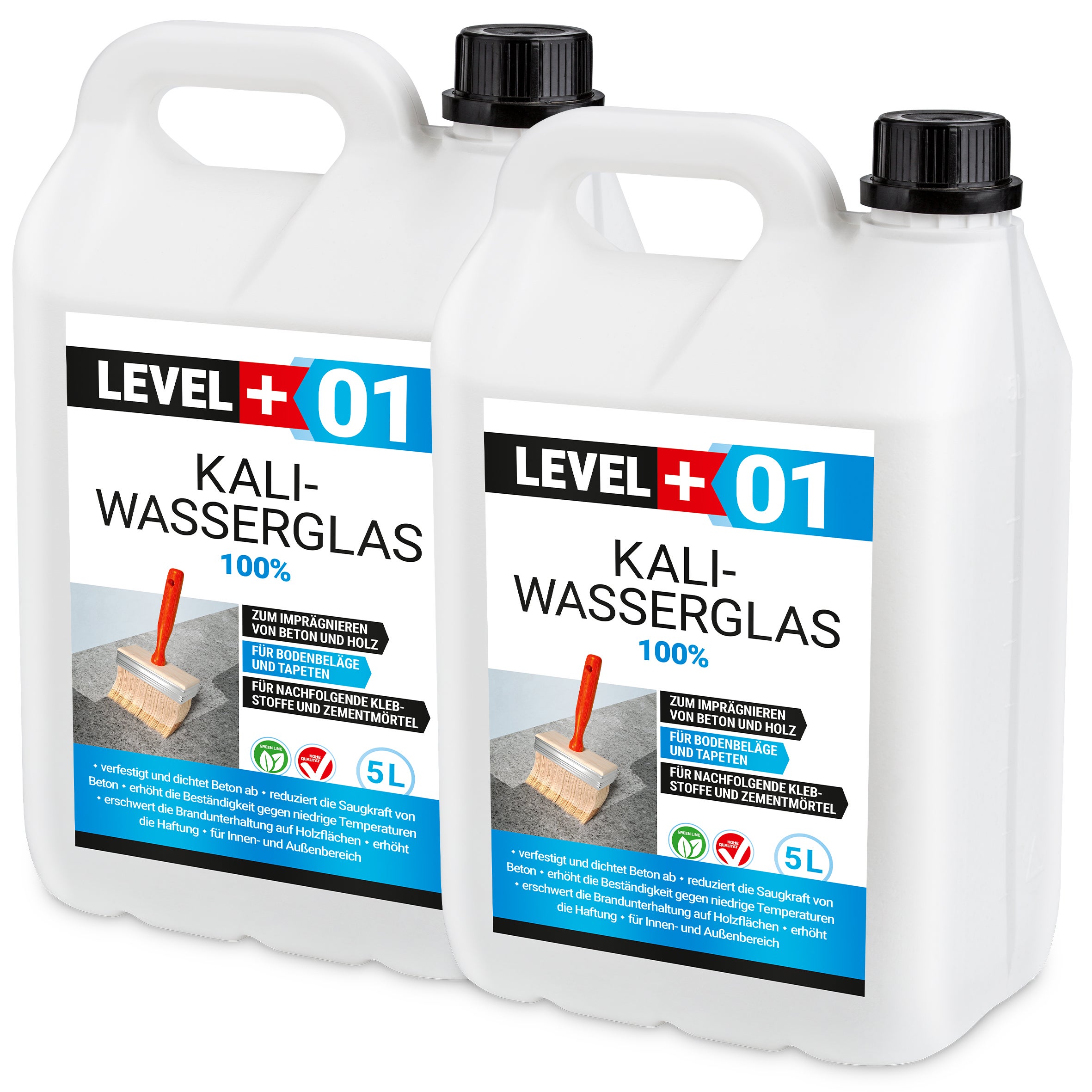 Szkło wodne potasowe 100% KALIWASSERGLAS L+01 10L