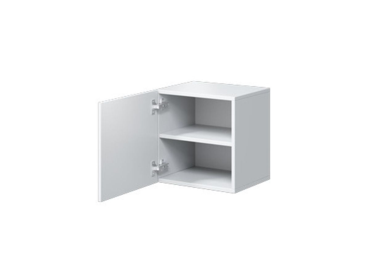 Table de chevet 1 porte ALICE BOBOCHIC Blanc | Leroy Merlin
