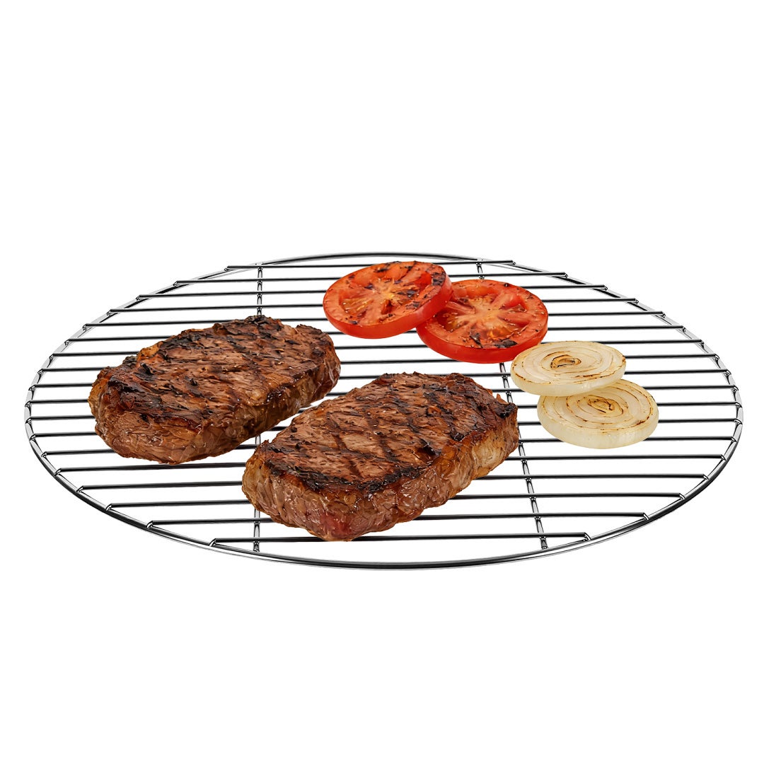 Ruszt grillowy ze stali nierdzewnej, Ø 55 cm ruszt do grillowania, idealny do węgla i gazu