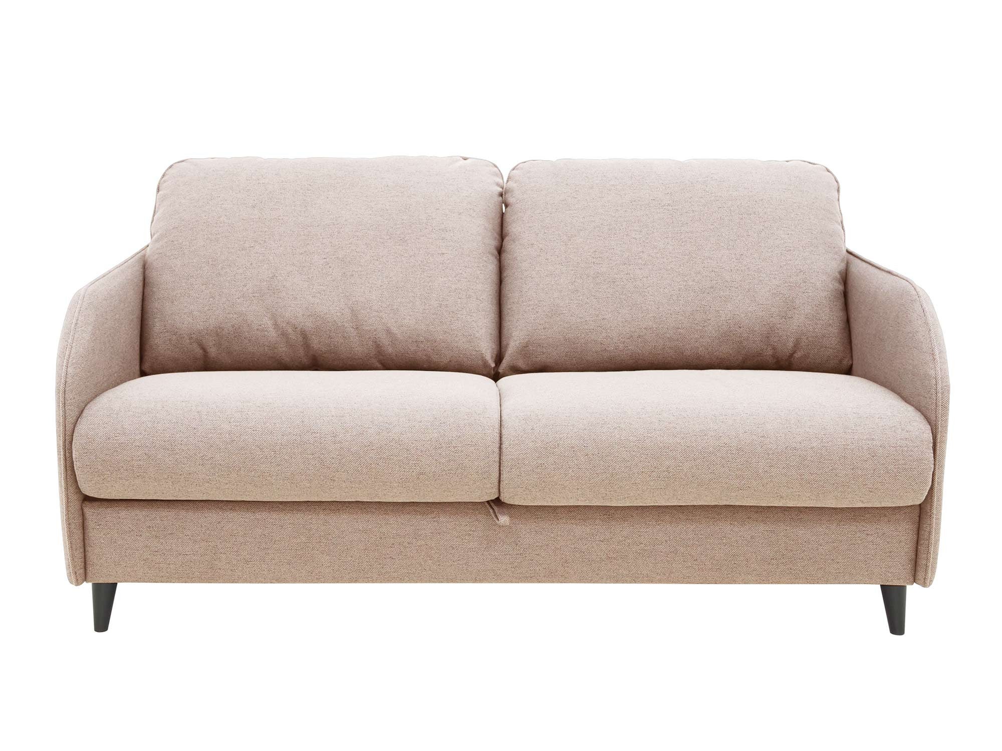 Canapé convertible express 3 places en tissu matelas 11 cm Beige - COSMOS - Best Mobilier - 5