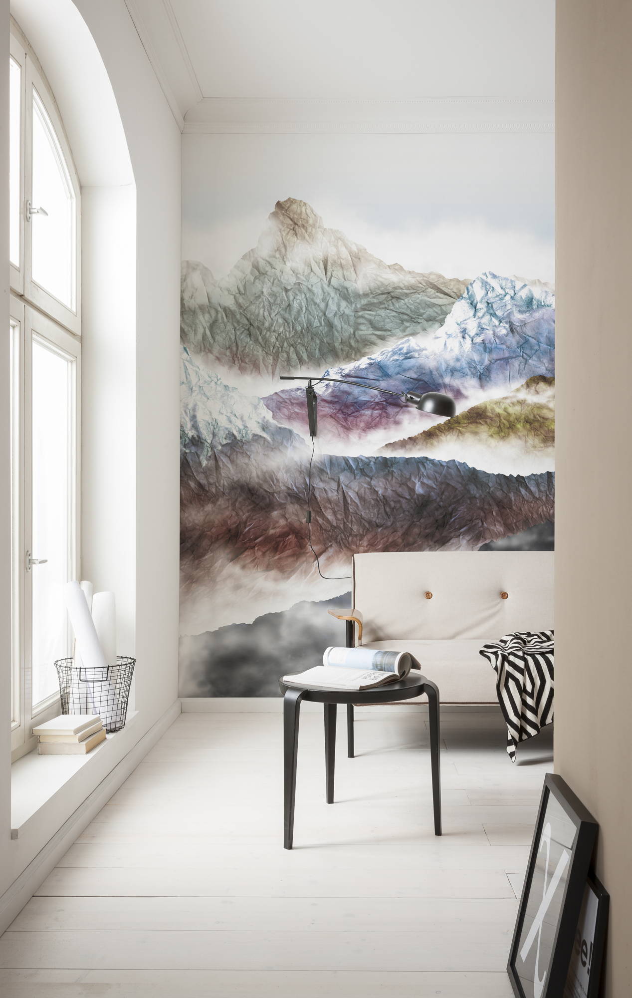 Fototapeta krajobraz wielokolorowym - 200 x 250 cm - SANDERS &amp; SANDERS