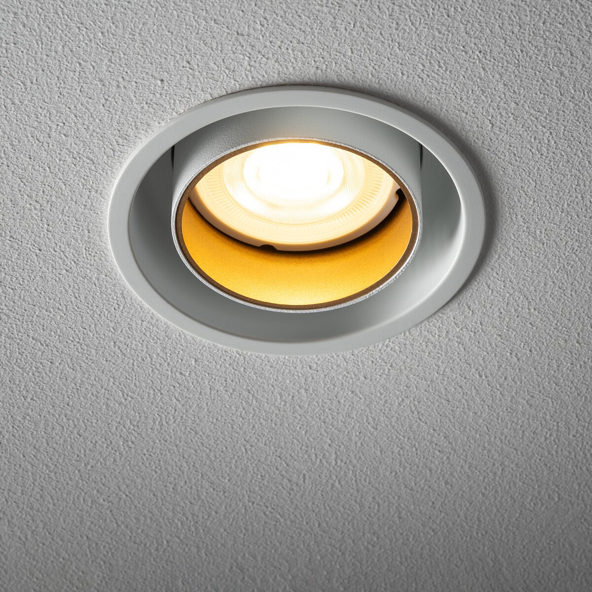 Oprawa sufitowa wpuszczana podtynkowa Mono Slide biało-złota 1xGU10x10W okrągła IP20 wym: 12,5 x 7,3 x 10 cm metal Nowodvorski Lighting - 6