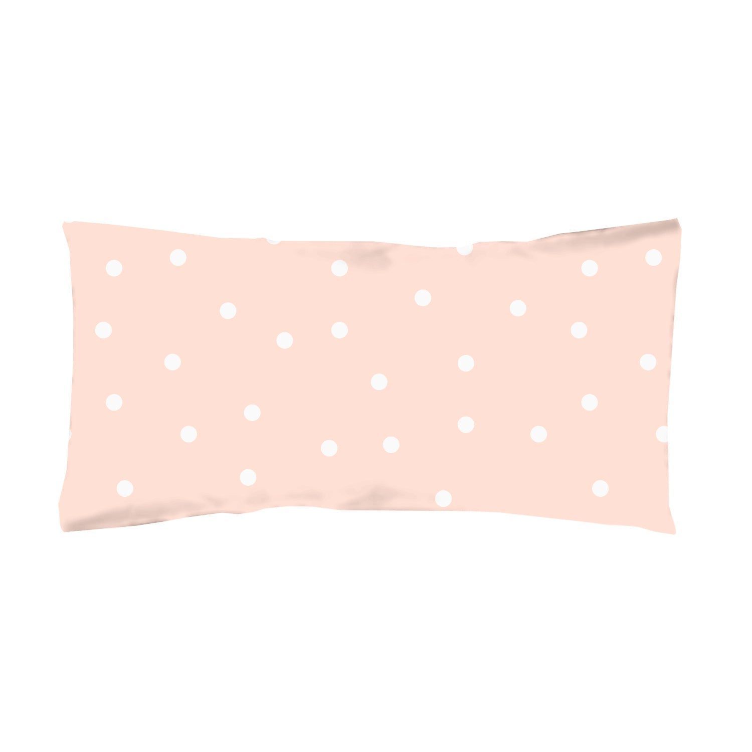 Funda almohada estampada topos rosa - cama150 (50x75 / set 2 fundas a