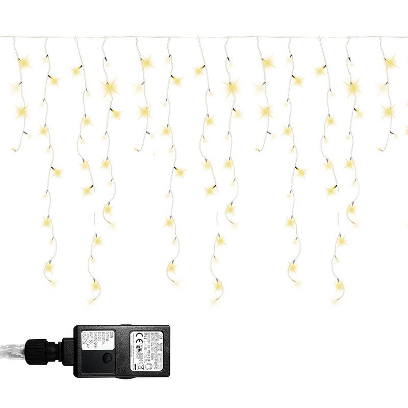 Uisebrt Guirlande Lumineuse Led Extérieure Intérieure 50M - Décoration Pour Halloween, Noël