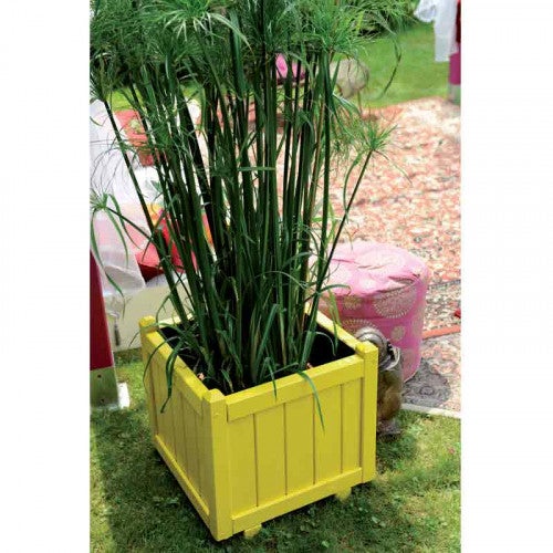 Bac à fleurs carré 