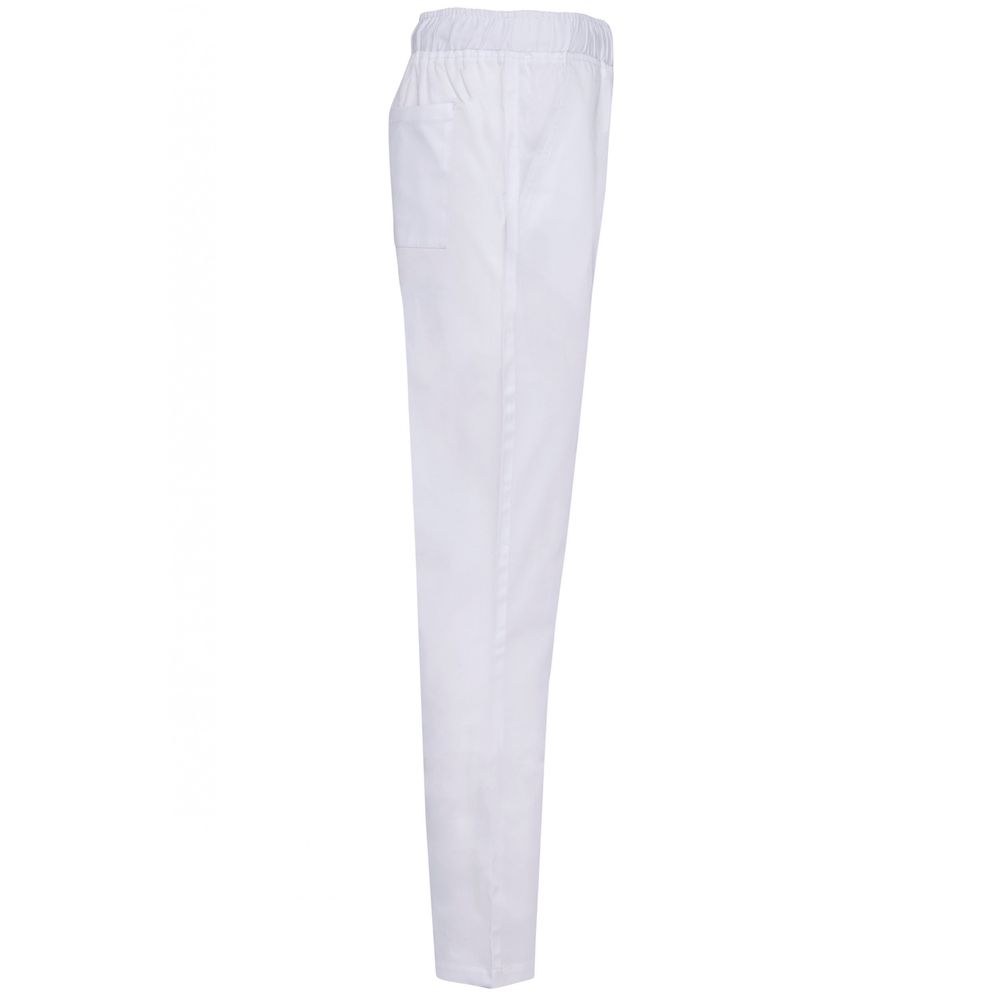 Pantalon de travail médical coton confort WK. Designed To Work Blanc S - 3