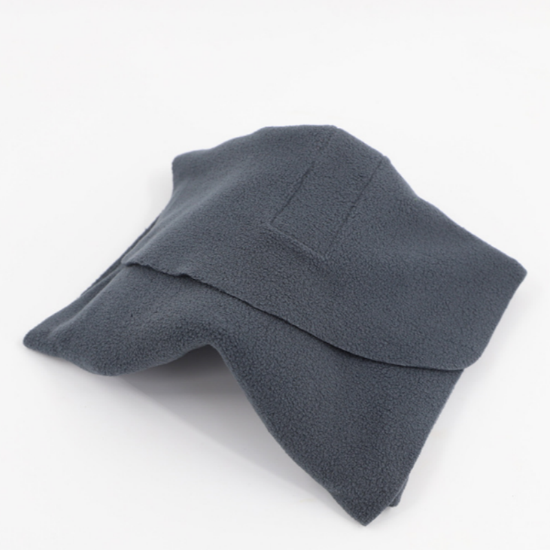 Oreiller De Voyage OstrichPillow Go - Gris Nuit, Mémoire De Forme, Pour Le Cou