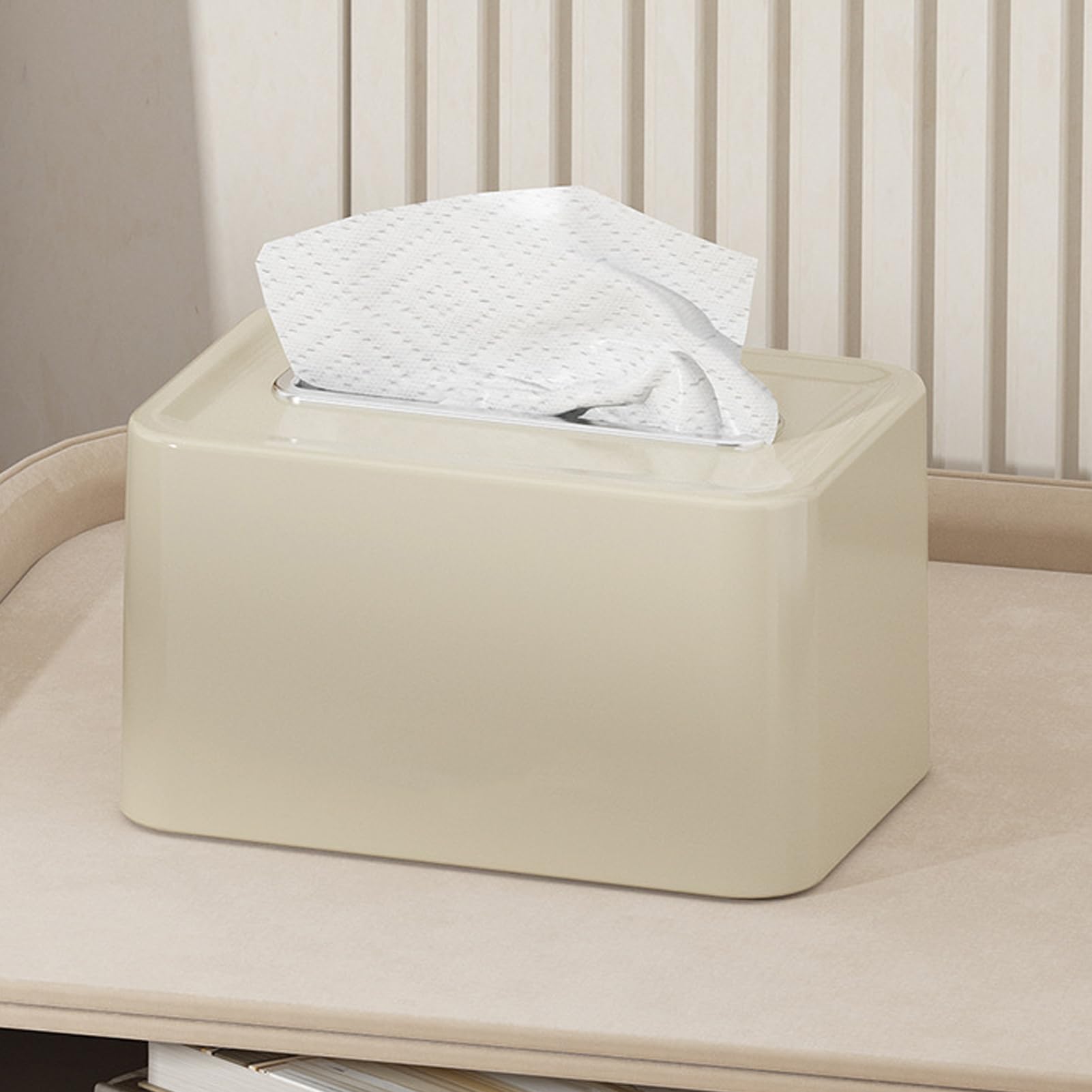 Scatola Per Fazzoletti In Acrilico, Dispenser Rettangolare Trasparente Per Fazzoletti Tovaglioli E Salviette Bagno Mobiletto Del Bagno Camera Da Letto Comodino Rettangolare Marmo 90848316