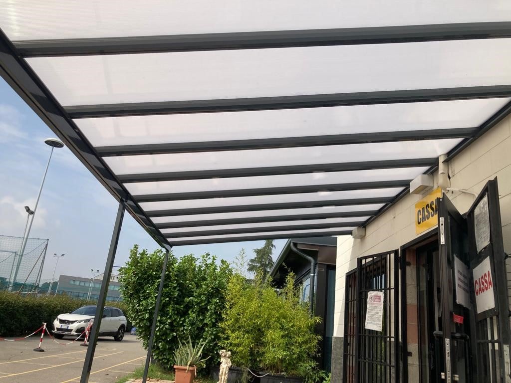 Płyta poliwęglan komorowa Polyxo PC Dymiony multiwall 1050x2000/8 mm 1 szt. - 4