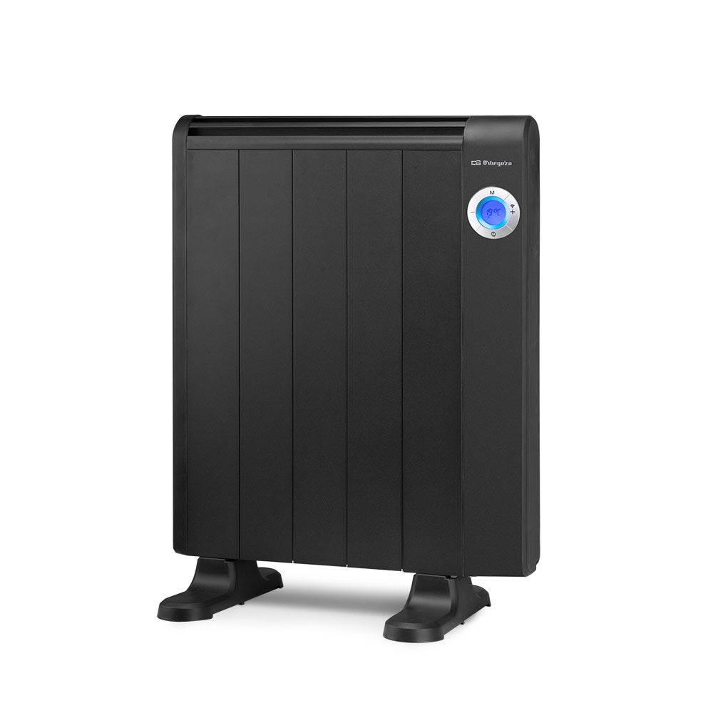 Orbegozo emisor térmico con wifi RRW 1800, 11 elementos, sin aceite, programable, 3 modos, Orbegozo App, display LCD, 1800 W
