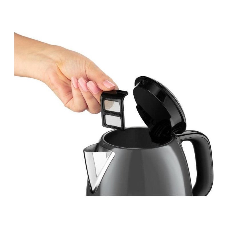 Bouilloire électrique Russell Hobbs 24993-70 1 L Acier inoxydable Noir Gris - 3