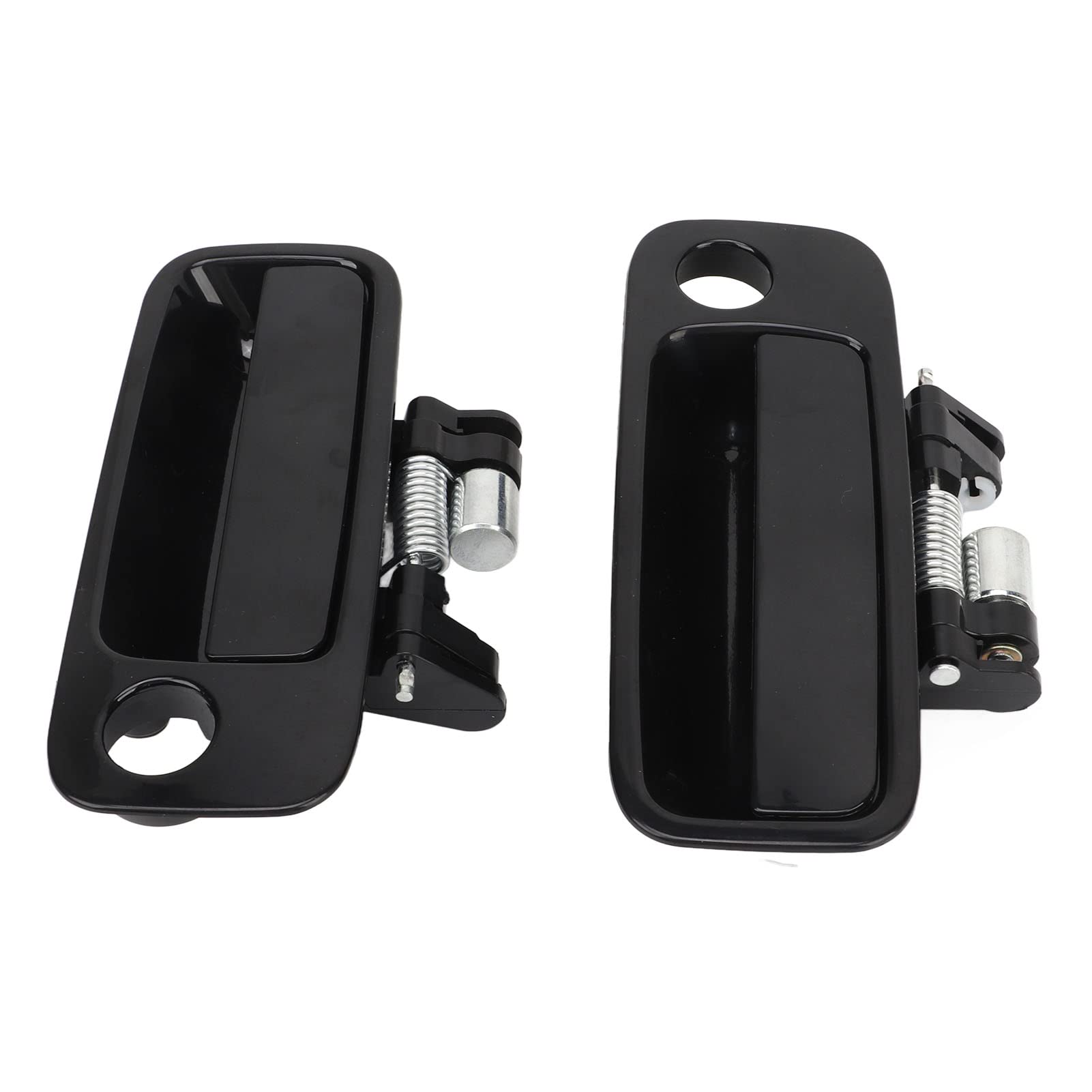 Lot De 4 Poignées De Porte Extérieures Pour Matiz - Noires - Remplacements 96601472 à 96601475 - Faciles à Installer - 9