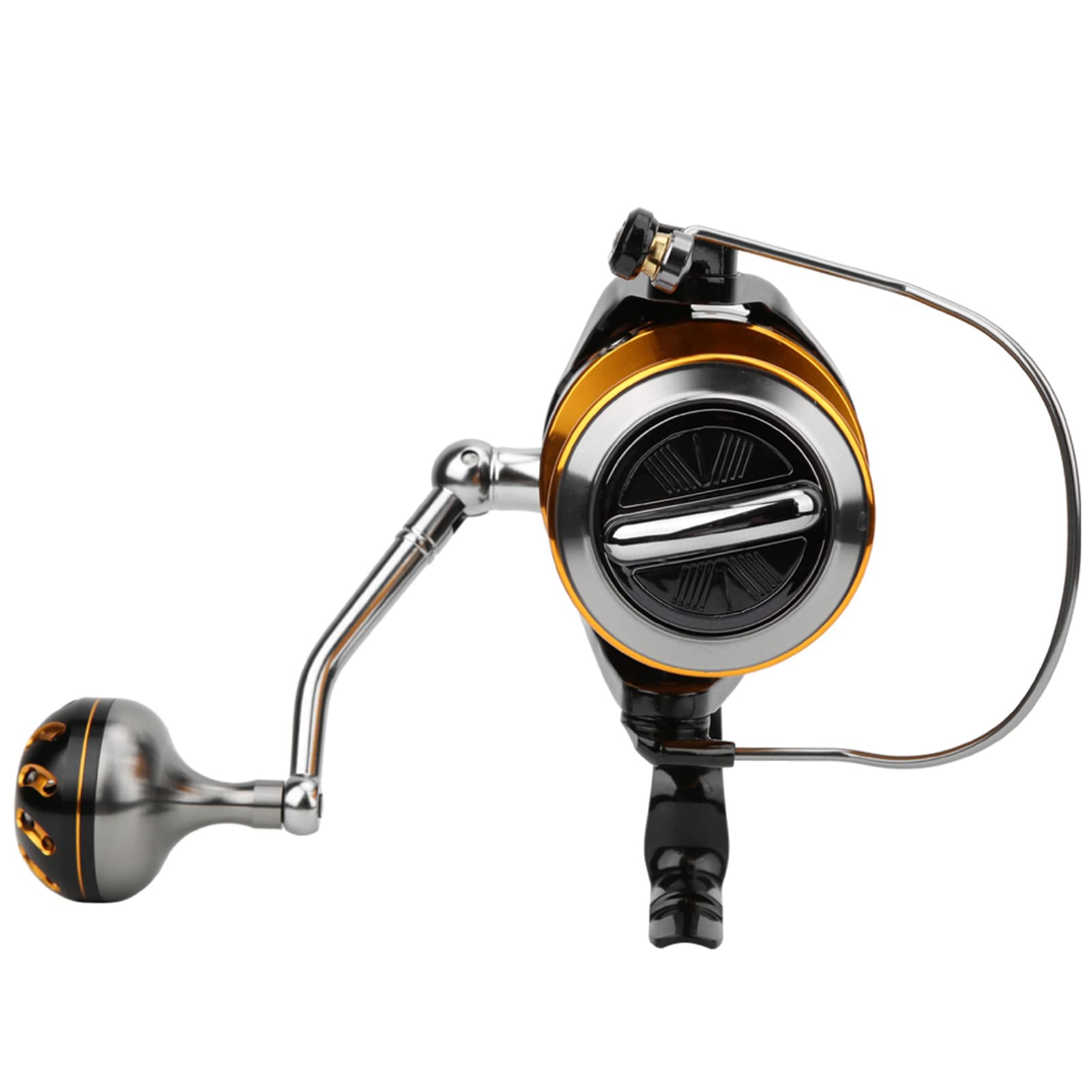 Ruota per lancio con esche per pesci d'acqua salata in metallo con mulinello da pesca a 16 alberi di grandi dimensioni (11000) - 2