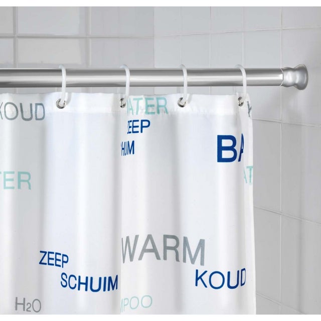 Barre de Douche Télescopique Epais 20 mm Chrome 70-115 cm - Wenko 19210100