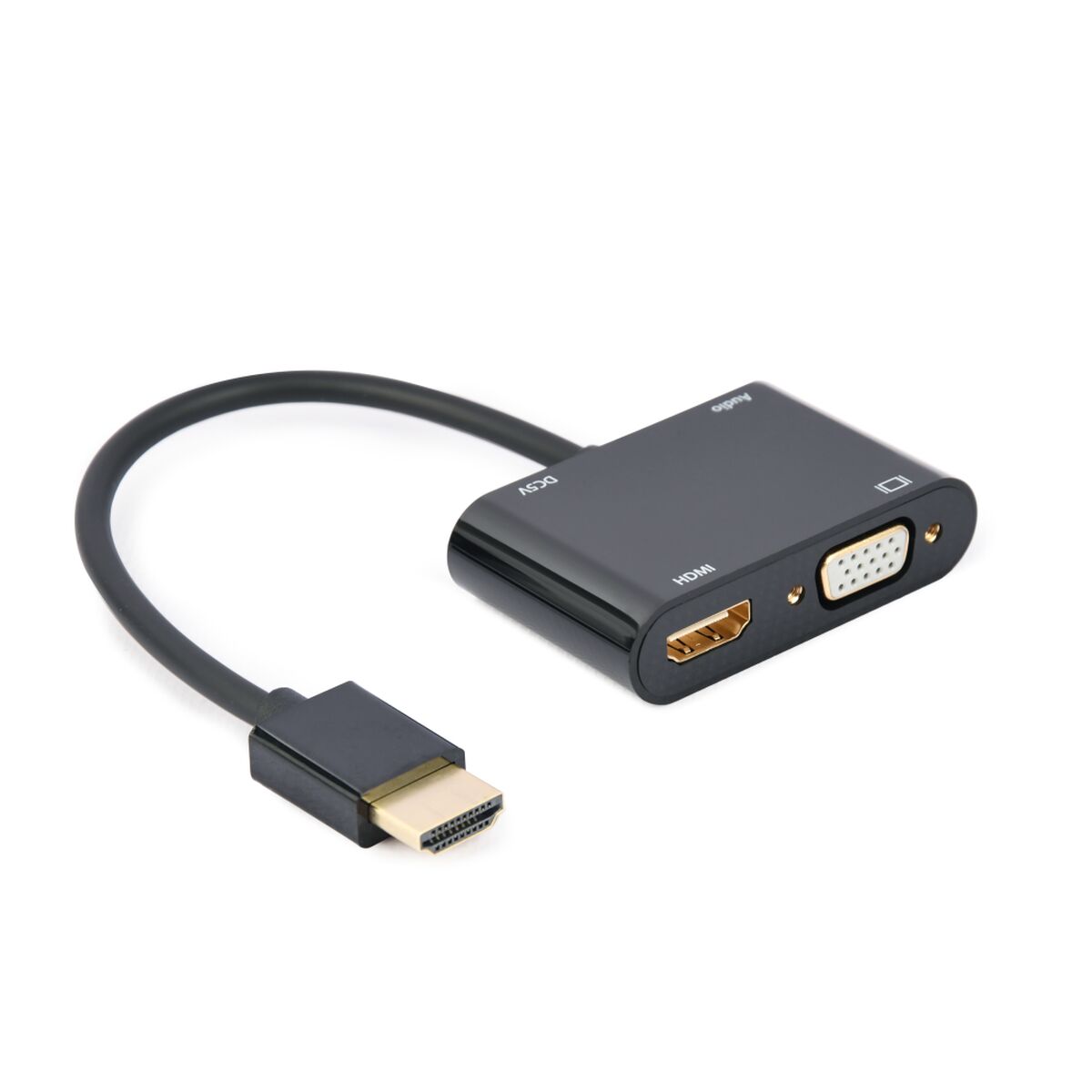 Gembird Adaptador Hdmi A Vga A-Hdmim-Hdmifvgaf-01 Negro , Leroy Merlin