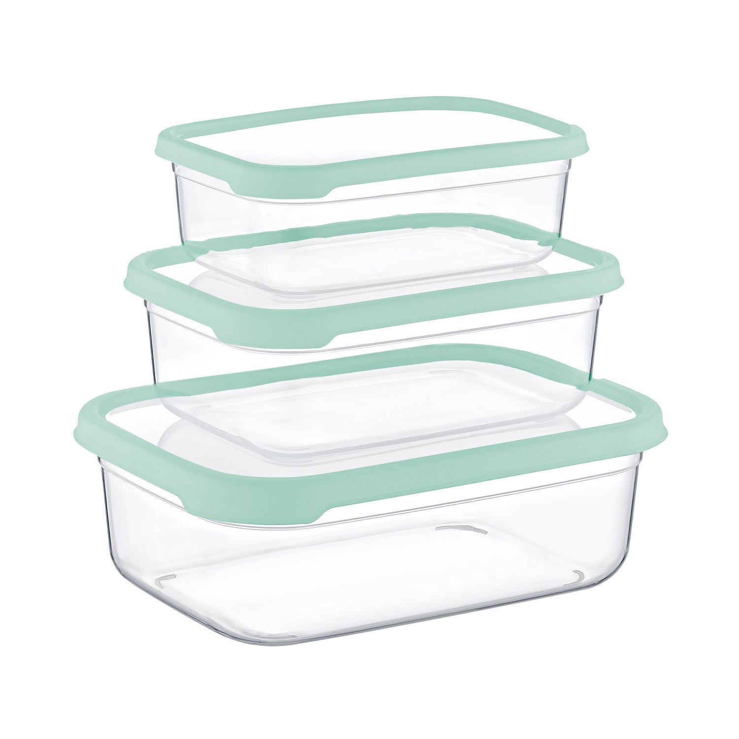 Boite Hermetique GIO'STYLE Lot De 3 Récipients Hermétiques Pour