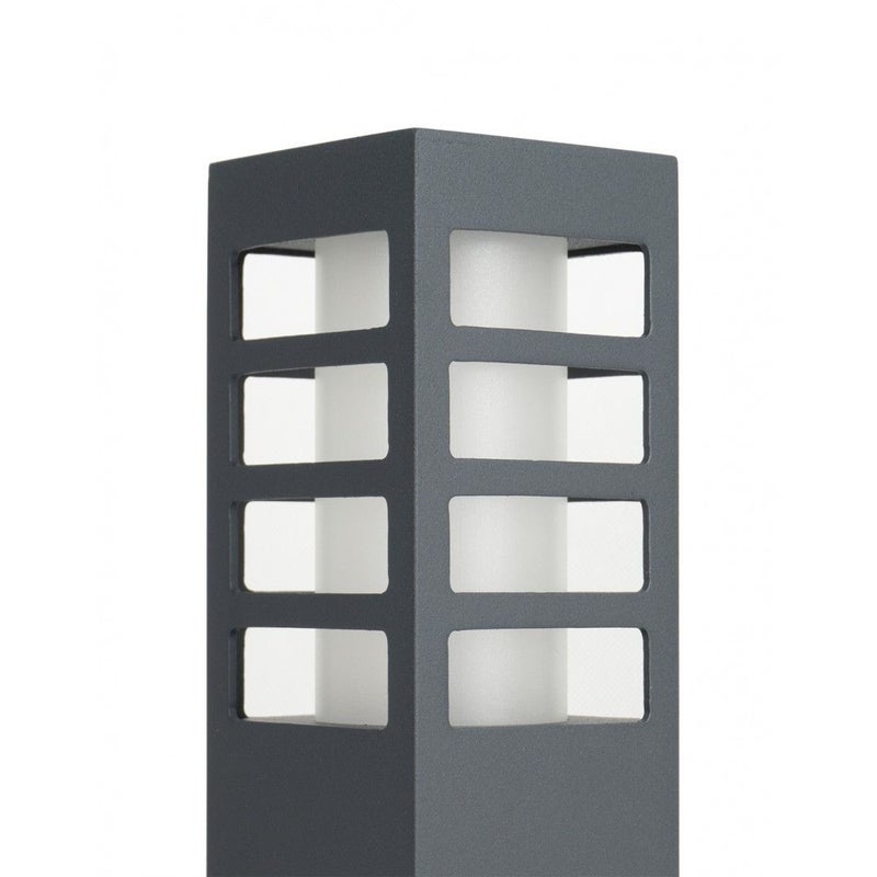 Lampa ogrodowa stojąca Rado ciemnoszara 1xE27x18W IP54 wym: 75 x 8 x 8 cm aluminium SU-MA
