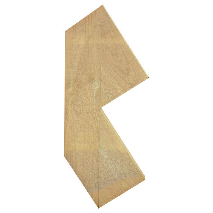 Limon bois pour escalier en Pin - 2, 3, 4, 5 ou 7 marches - 2