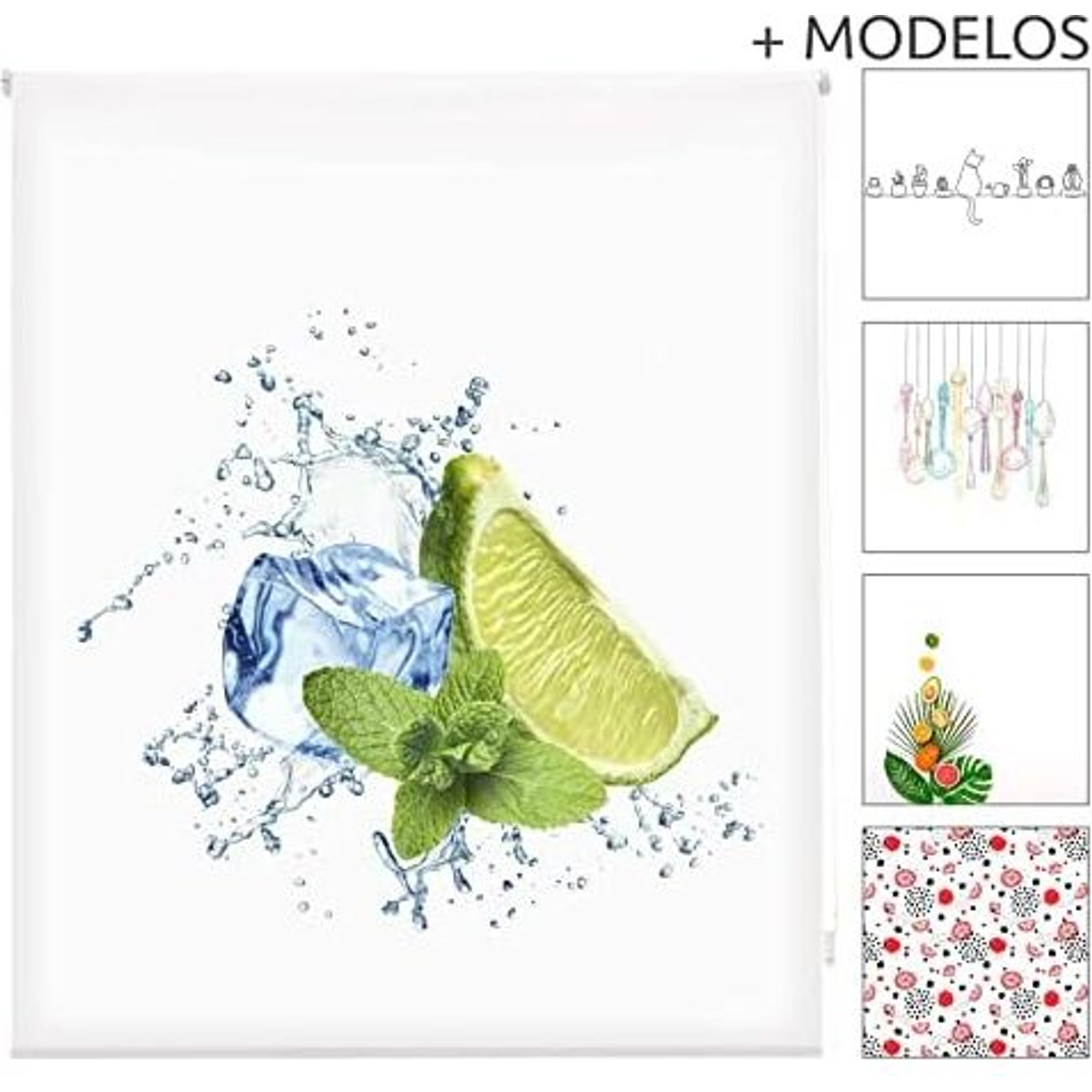 ECOMMERC3 | Tenda a rullo traslucida misura 170x180 - Tenda in tessuto misura 167x175 - 6