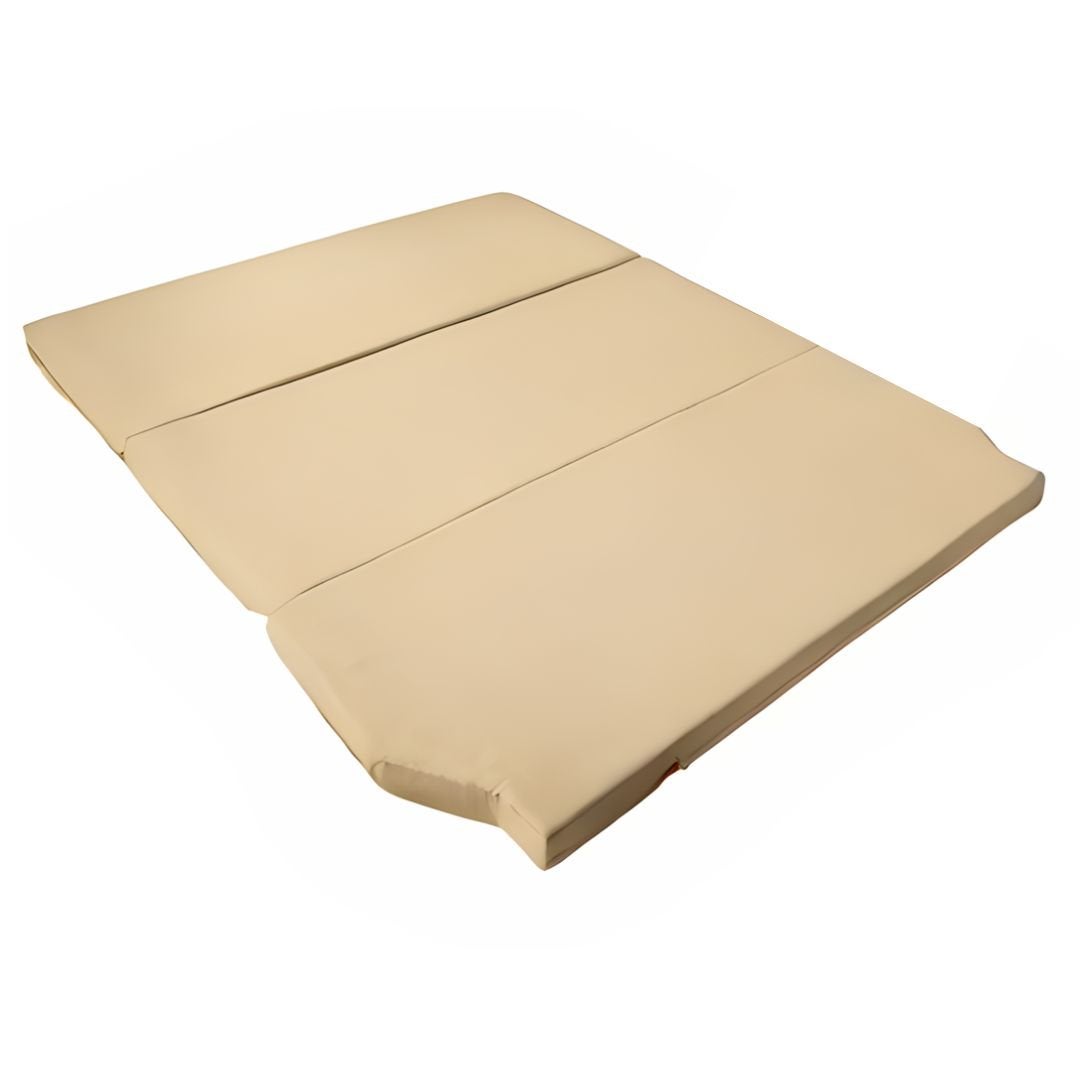 Cama para mercedes vito w639 - 5cm grosor con hr 20kg/m3. suave, 3cm de viscoelástica - beige