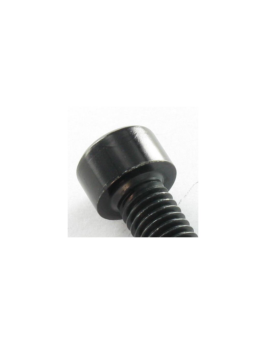 Vis métaux CHC BTR M6X16 Filetage total Classe 8.8 Clé de 5 HC5 Acier zingué noir-10 pièces - 2