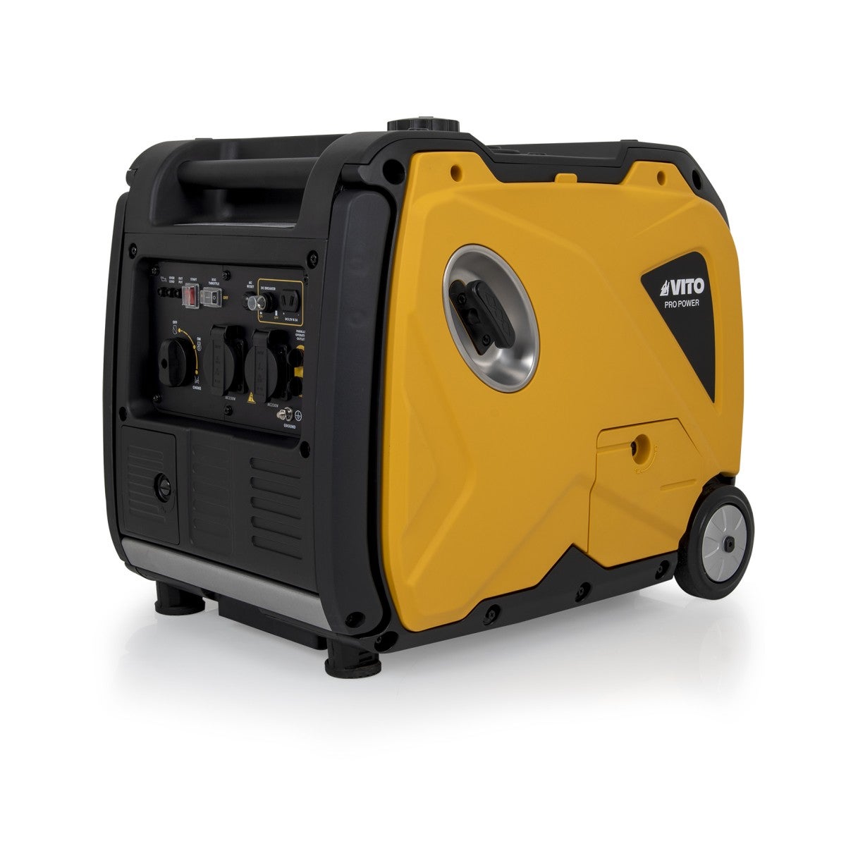 Groupe électrogène Inverter Moteur essence 4T 212 cm³ 3500W Démarrage electrique Autonomie 5h