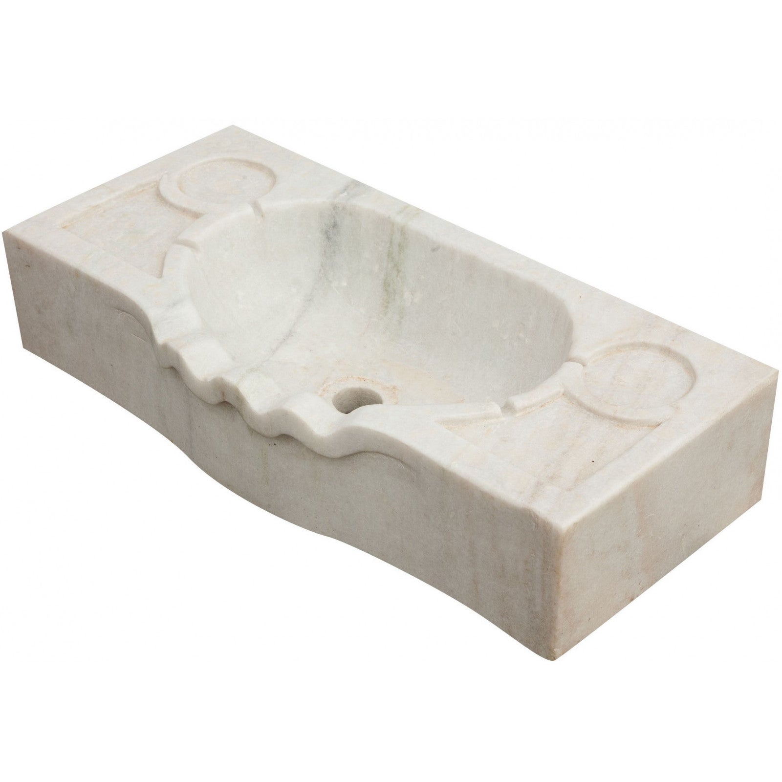 Lavabo Ovale En Marbre Noir Poli - 45x30x15 Cm - Pièce Unique En Pierre Naturelle - Design Intemporel Pour Salle De Bain élégante