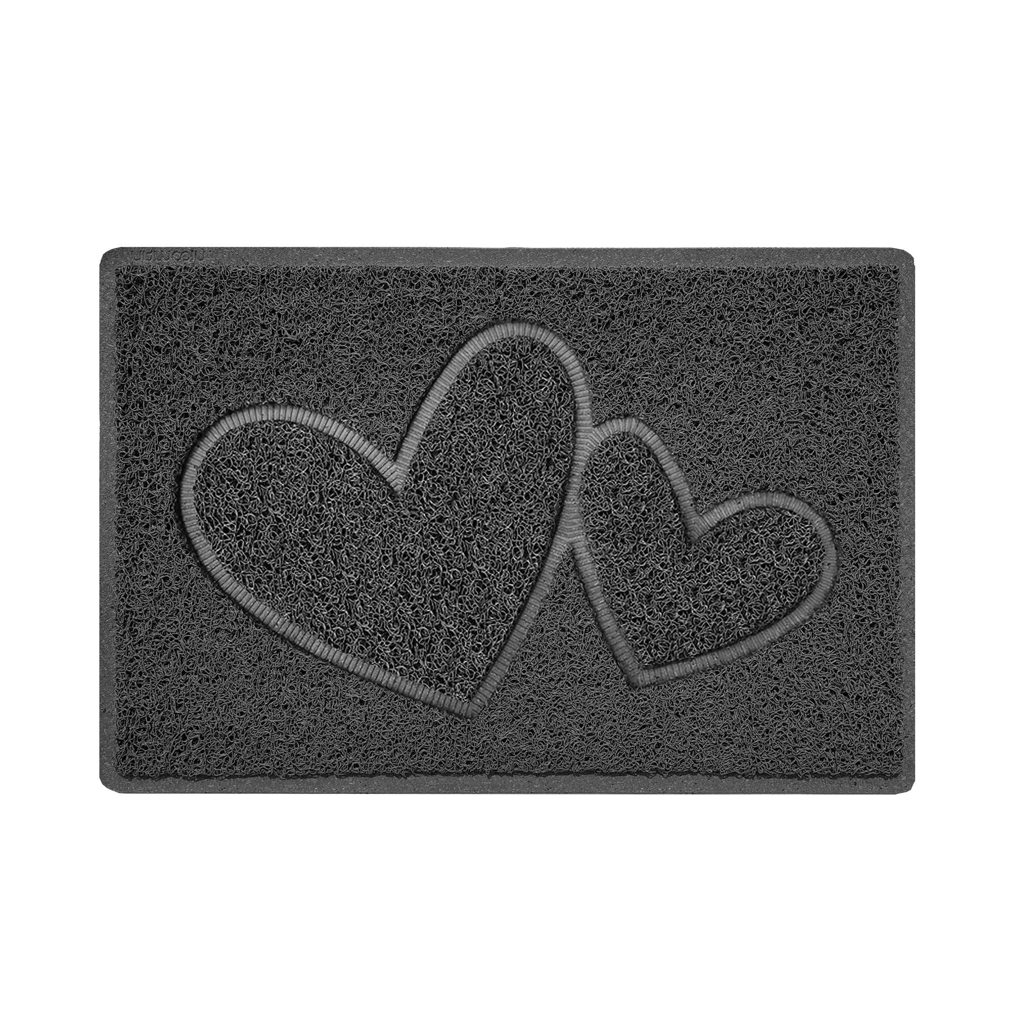 Nicoman Zerbino Per Camper E Casa A Forma Di Waffle - Grigio, Large 90x60 Cm, In PVC Riciclato Antispazzola - 3