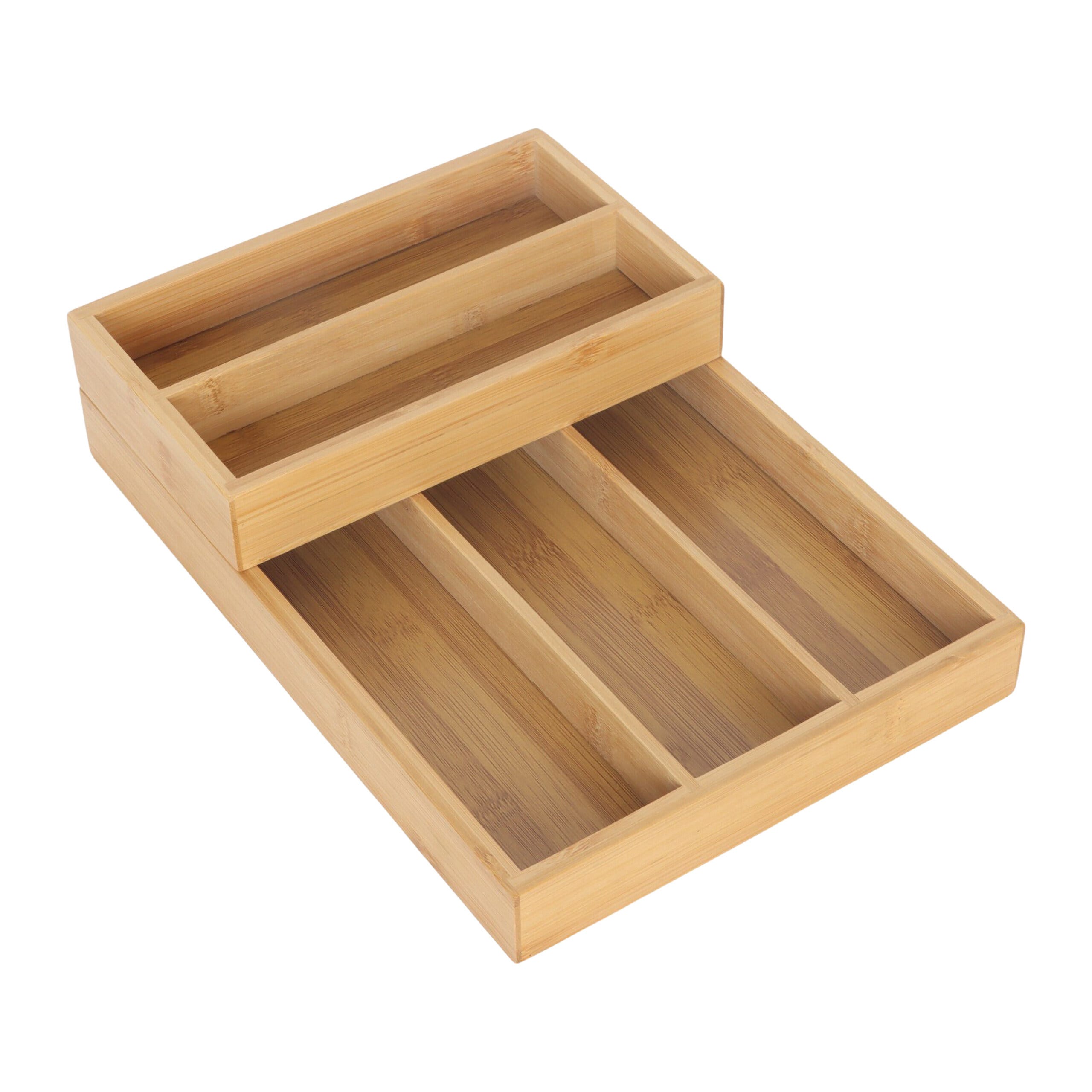 5five - range-couverts 5 compartiments bambou | Leroy Merlin 5five - range-couverts 5 compartiments bambou | Leroy Merlin