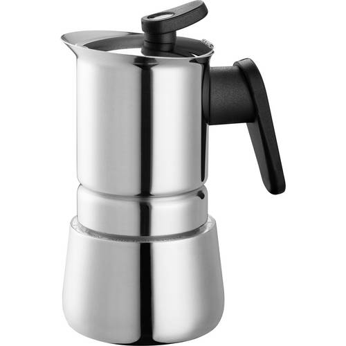 Steelmoka Cafetière italienne acier inoxydable Nombre de tasse=2 Leroy Merlin