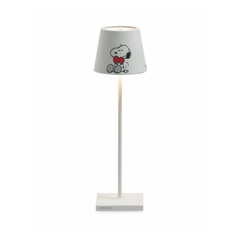 Zdjęcia - Lampa stołowa Zafferano LED Poldina Pro Peanuts Heart, akumulatorowa i ściemnialna, do 12 h pracy baterii, do użytku zewnętrznego, IP6