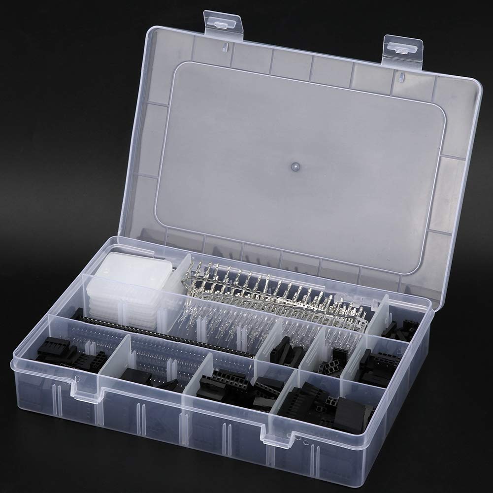 1450 pezzi 2,54 mm connettore elettronico maschio femmina kit connettore PCB accessorio industriale - 4