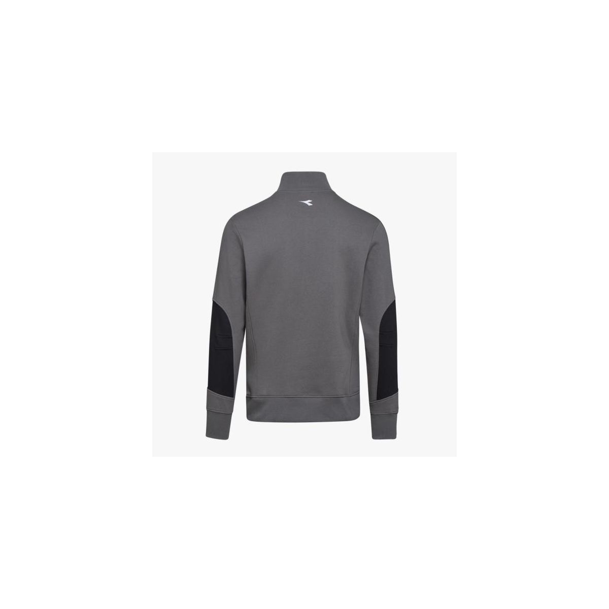 SWEAT ZIPPE EN MOLLETON SWEATSHIRT HZ LITEWORK GRIS ACIER - Diadora - Taille L - 3