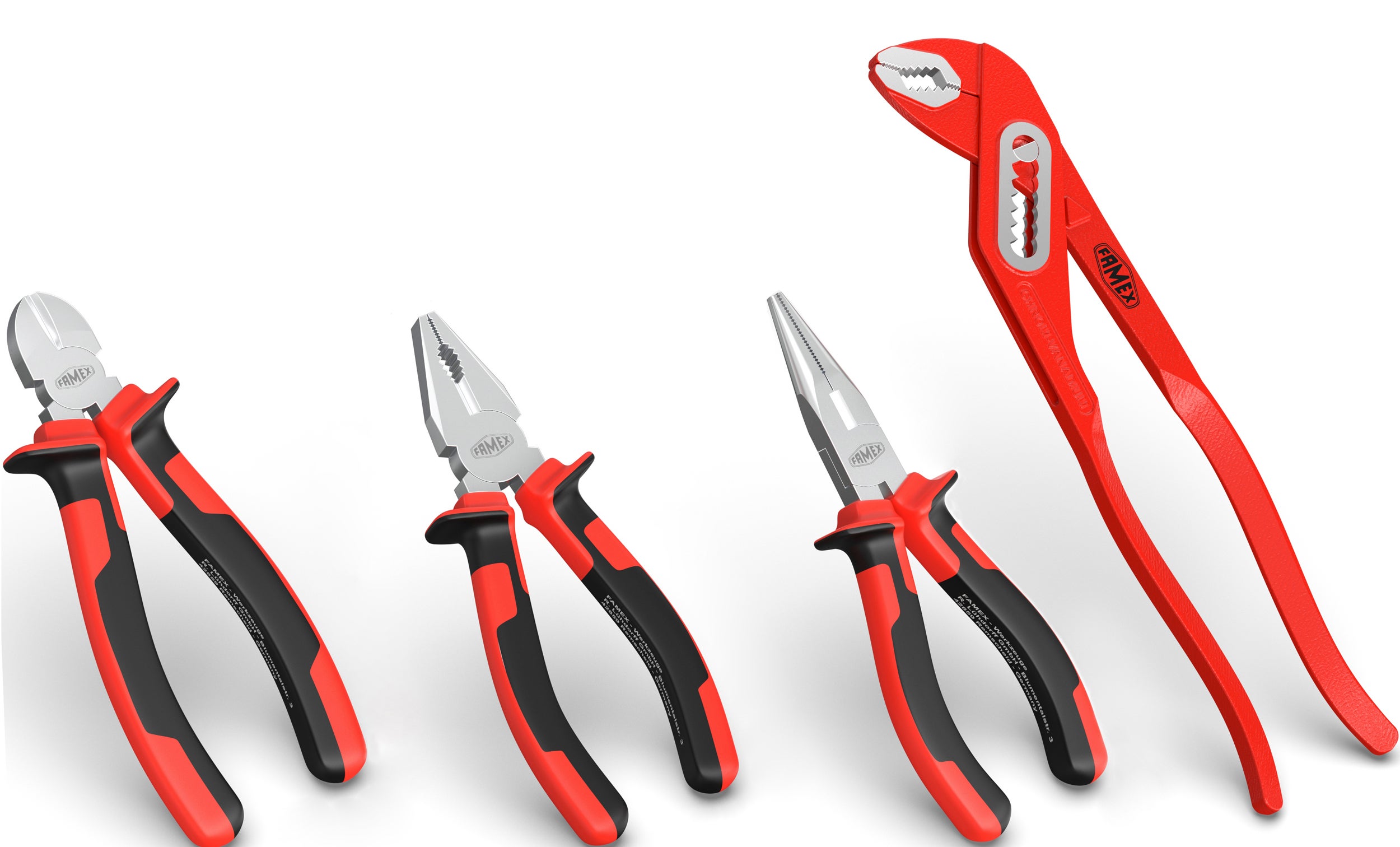 Juego de 4 alicates para manualidades y pasatiempos. - Wood, Tools & Deco