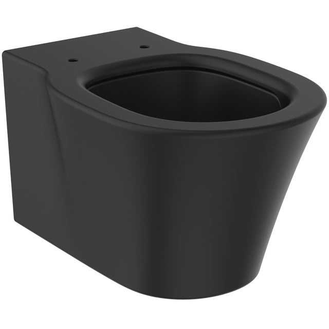 Ideal Standard Connect Air WC suspendu à à fond creux AquaBlade, E0054V3, Farbe: Noir Mat