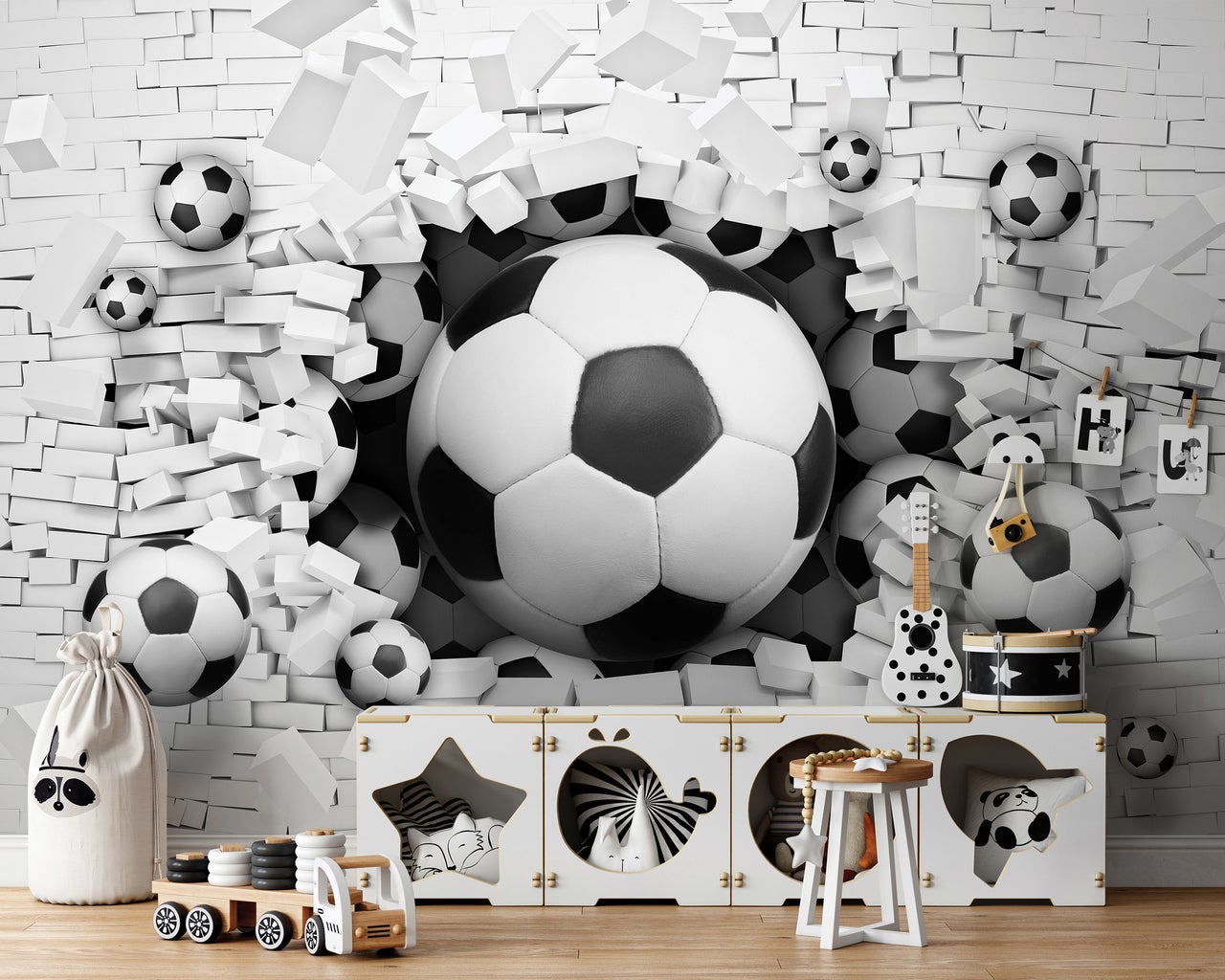 MULTIMARCA Procos 86869-Tovaglioli da Calcio 20 Pezzi Dimensioni 33 x