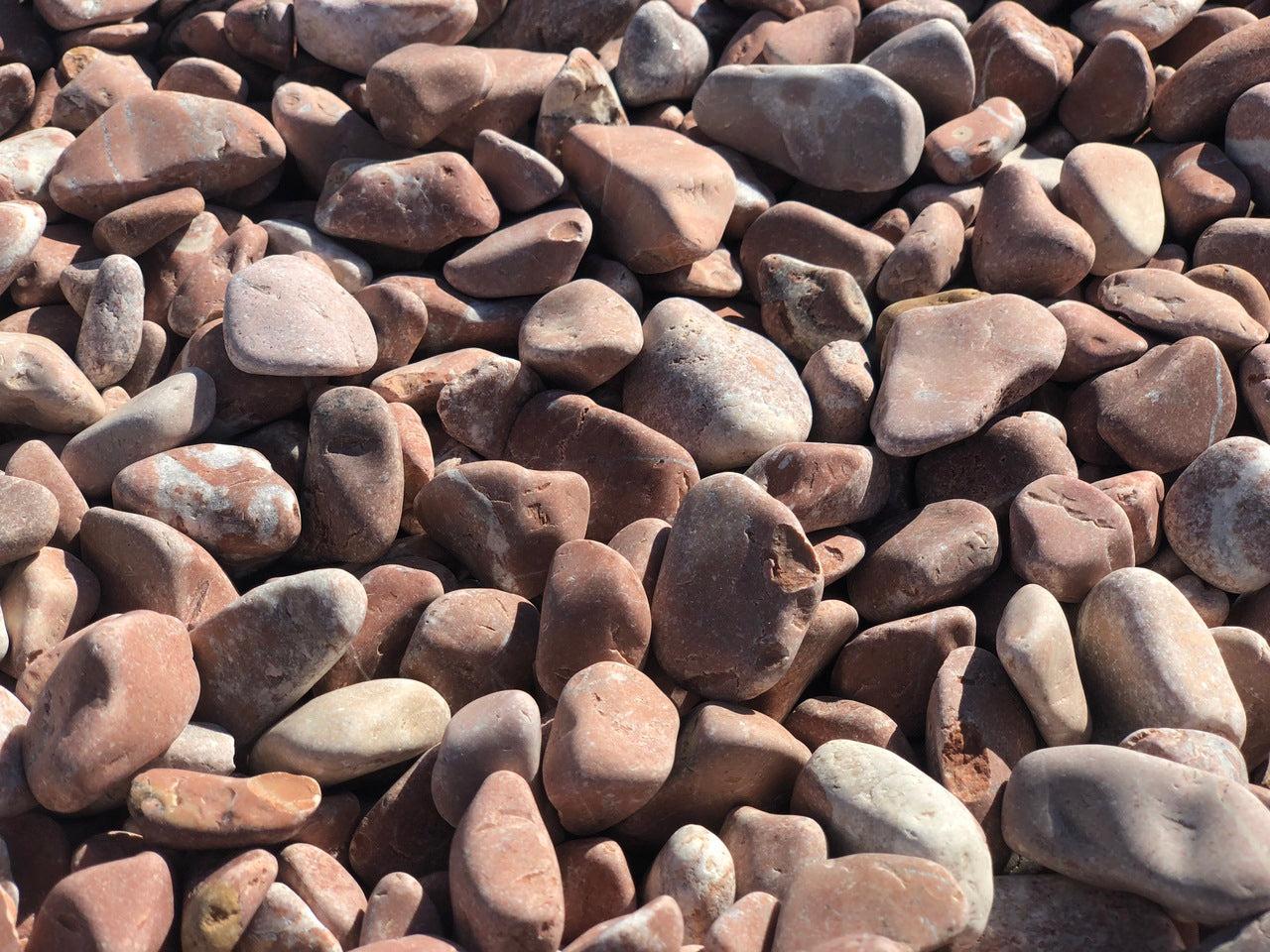 Canto rodado Rojo Saco 20 kg. / 24-40 mm - 5