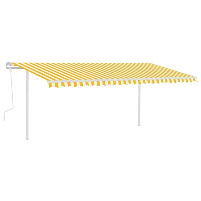 Tenda da sole bianca e gialla al miglior prezzo | Leroy Merlin Tenda da sole bianca e gialla al miglior prezzo | Leroy Merlin