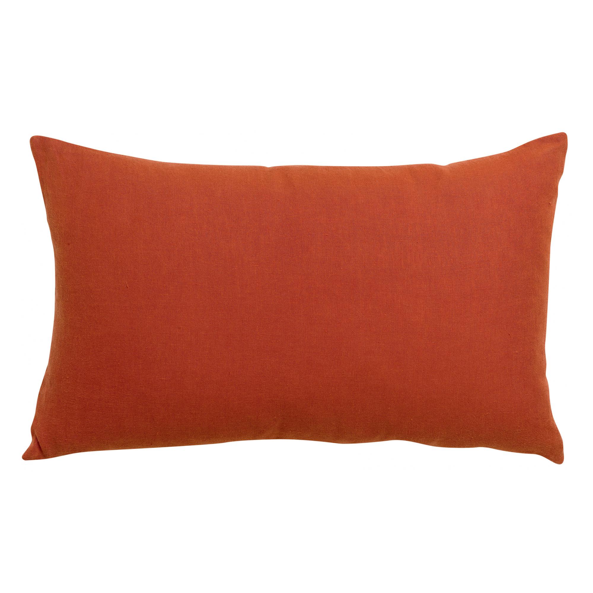 Cojín liso zeff rooibos 40 x 65 cm rooibos 40 x 65 cm vivaraise