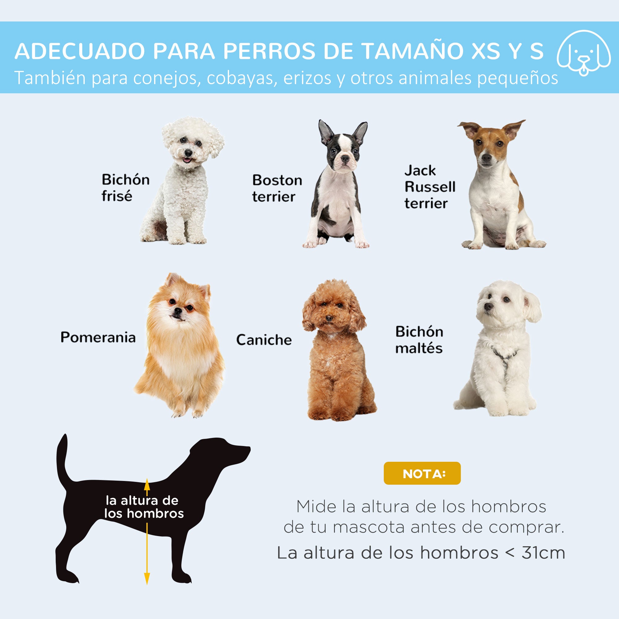 Parque de perros jaula plegable Pawhut negro Ø180x61 cm acero - 4