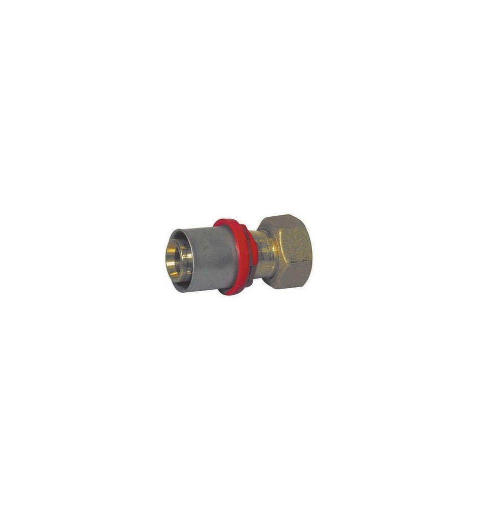 Raccordo Diritto F 1/2 X16mm Conf Per Tubo Multistrato A Pressare - Fornitura Idraulica - 4