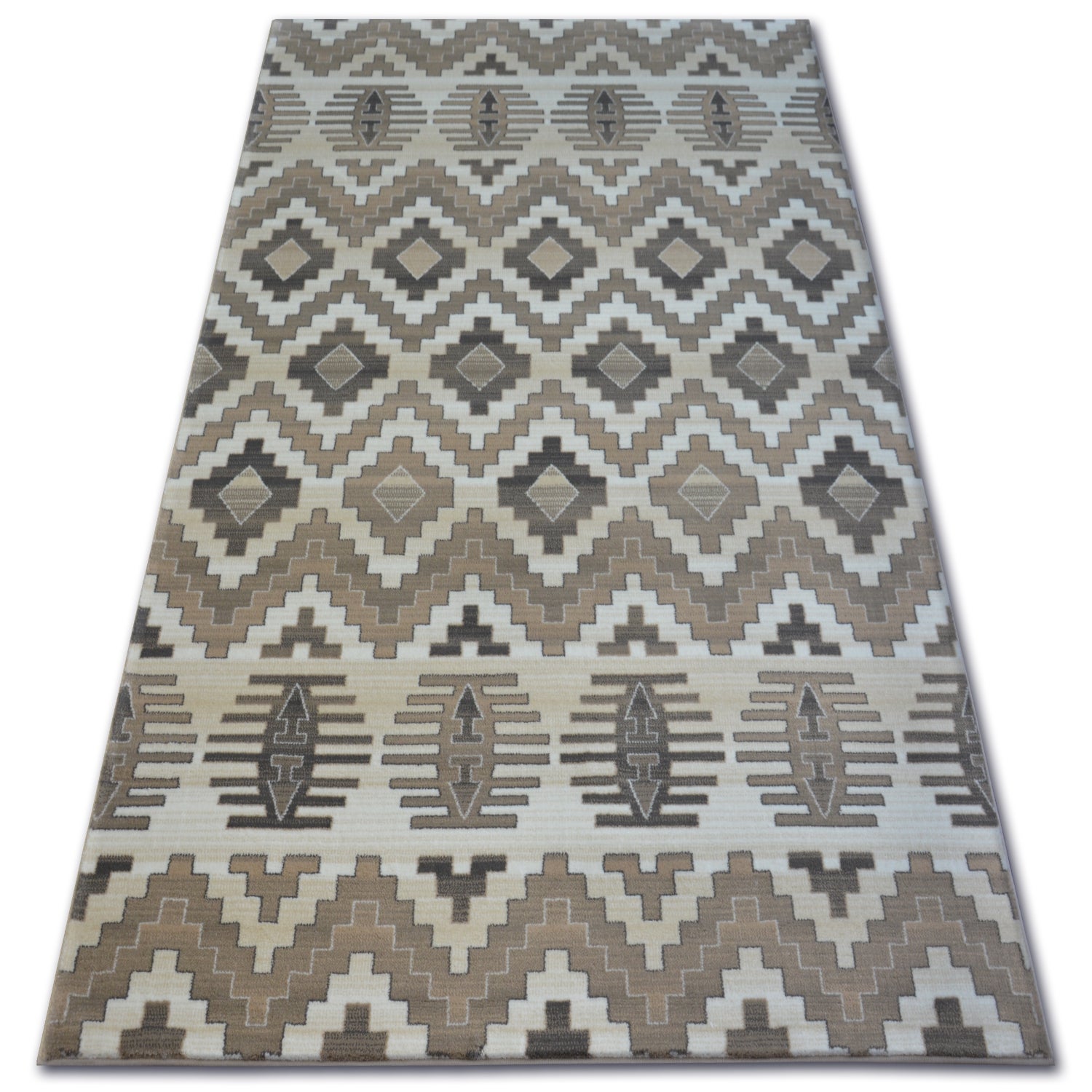 Dywan ARGENT - W4809 Romby Beżowy 240x330 cm