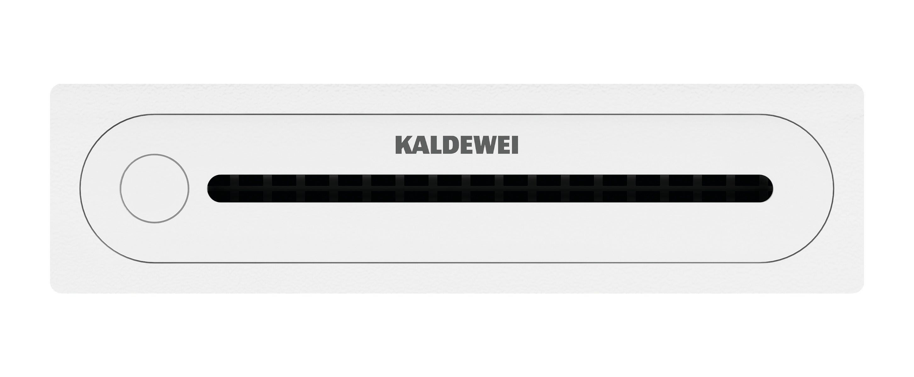 Kaldewei flowpoint zero 2410, canaletas de ducha, longitud 23cm, 941000010711, color: blanco alpino mate